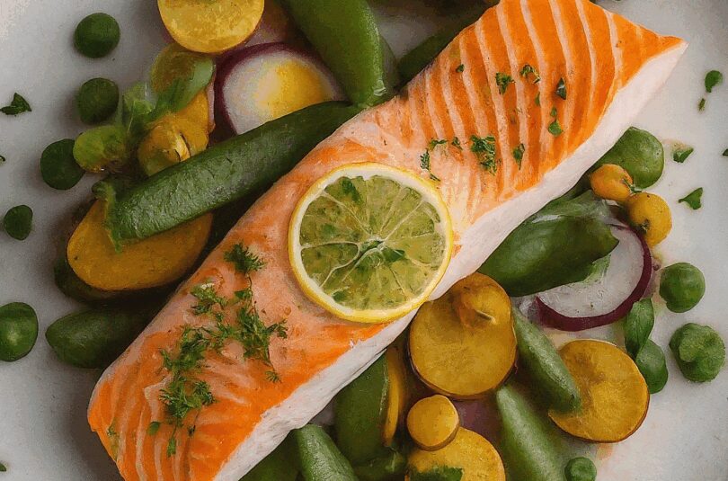 TK Lachs im Ofen – Lachs aus dem Backofen