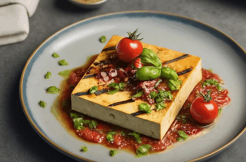 Tofu Einlegen – Tofu mit Grillmarinade