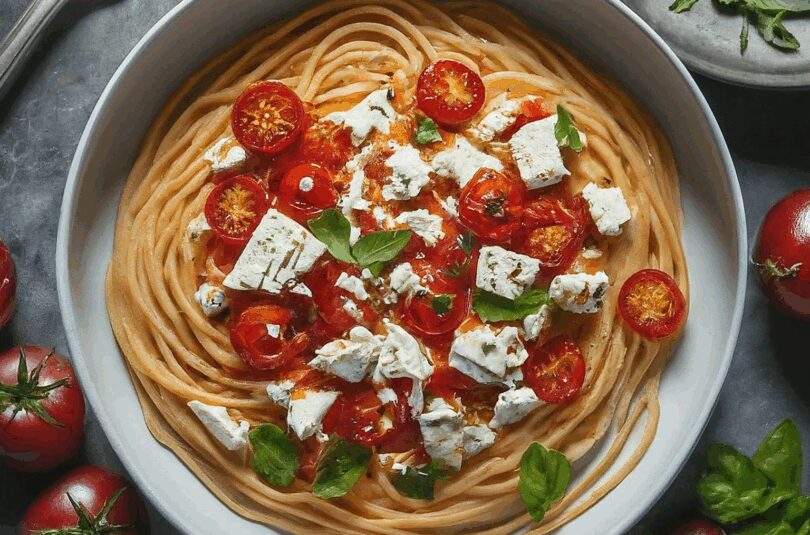 Tomaten Feta Pasta – Feta Tomaten Spaghetti