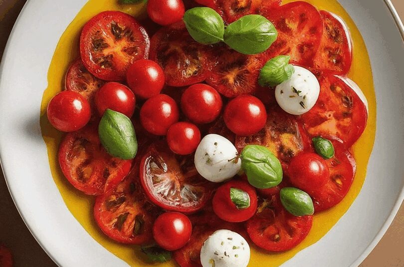 Tomaten-mit-Mozzarella-–-Tomate-Mozzarella Tomaten mit Mozzarella – Tomate Mozzarella