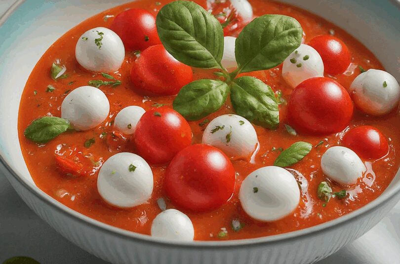 Tomaten-Mozzarella-Ruehrei-–-Gesund-und-Schnell Tomaten Mozzarella Rührei – Gesund und Schnell