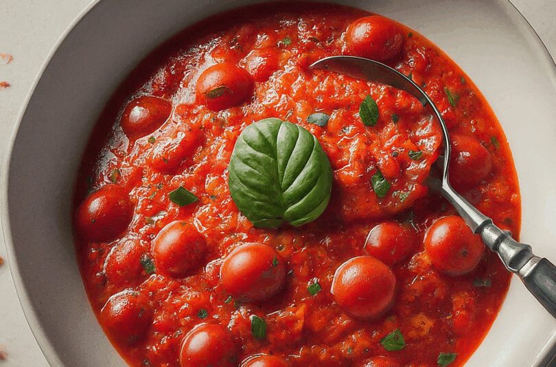 Tomaten-Sahne-Sauce