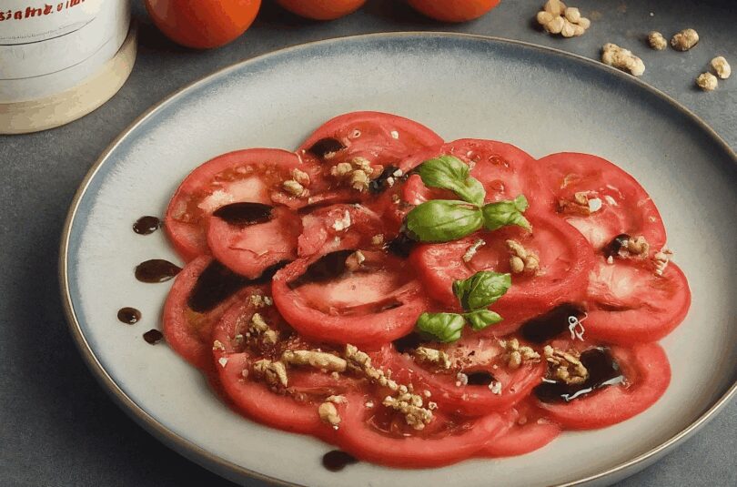Tomatensalat mit Balsamico und Honig