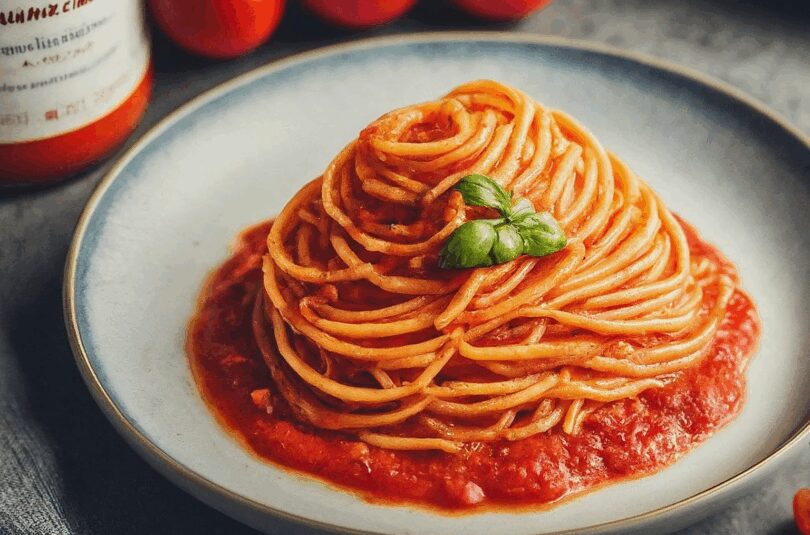Tomatensoße Rezept Für Spaghetti – Spaghetti Mit Tomatensosse