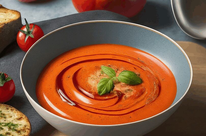 Tomatensuppe Rezept Einfach – Einfache Tomatensuppe Tomatensosse