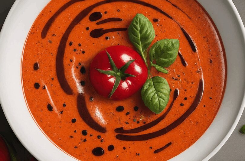 Tomatensuppe-Rezept-–-Frische-Tomatensuppe Tomatensuppe Rezept – Frische Tomatensuppe