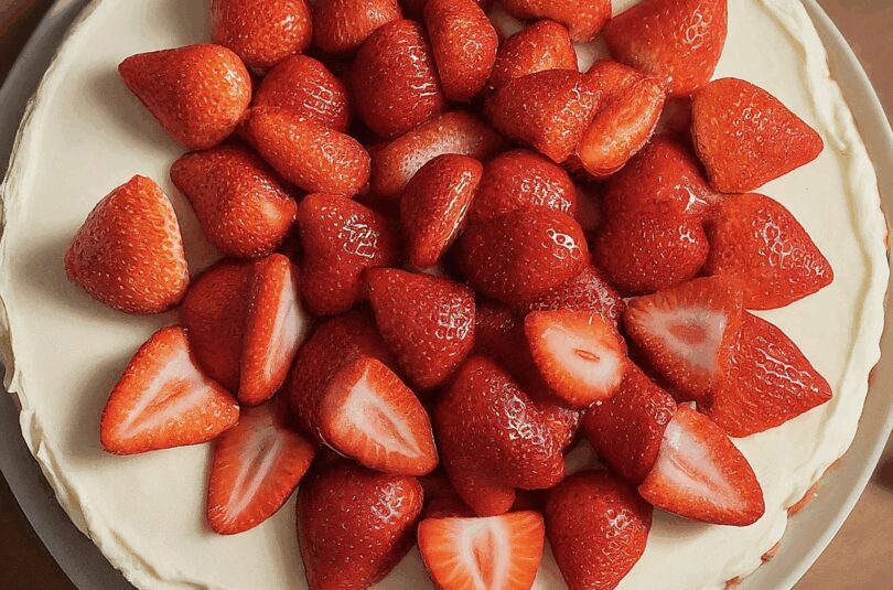 Torte-Mit-Erdbeeren-–-Erdbeer-Mascarpone-Torte Torte Mit Erdbeeren – Erdbeer Mascarpone Torte