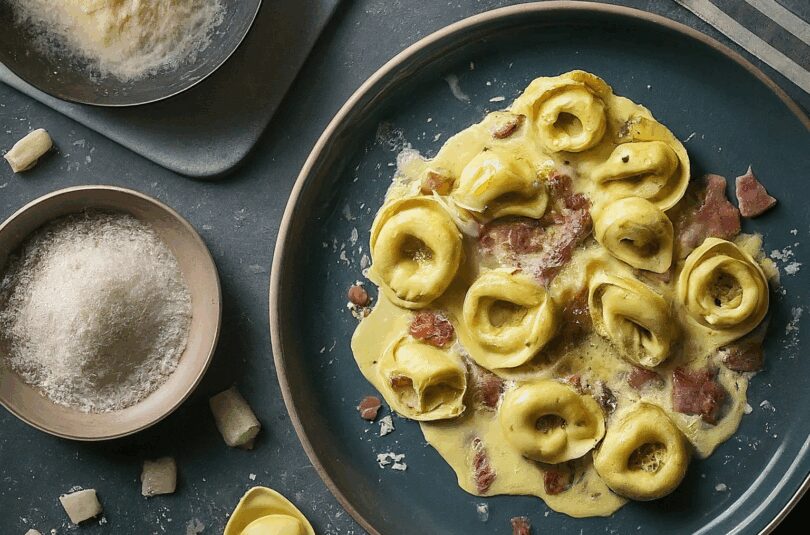 Tortellini Carbonara – Der italienische Klassiker neu interpretiert