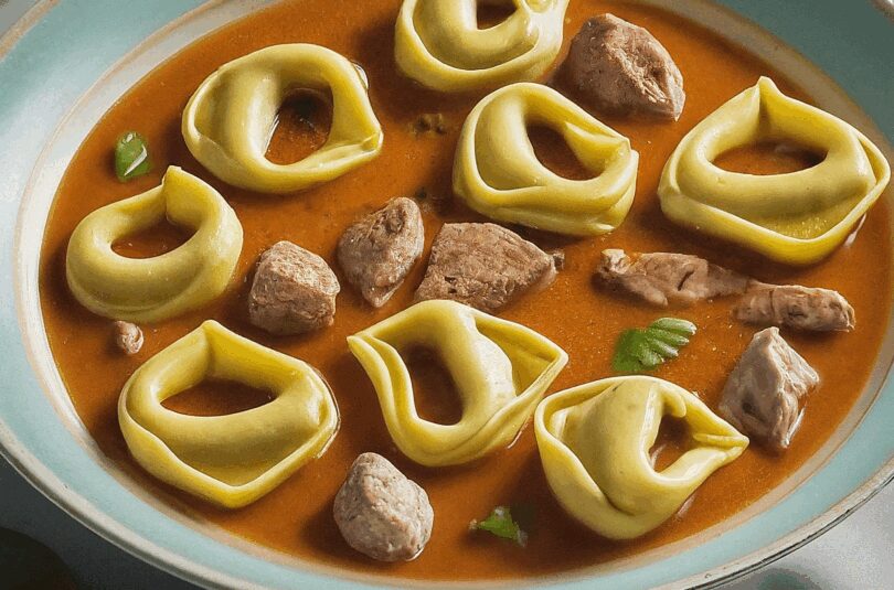 Tortellini mit Schinken Sahne Soße
