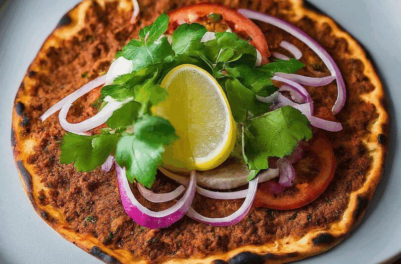 Türkische Pizza – Lahmacun