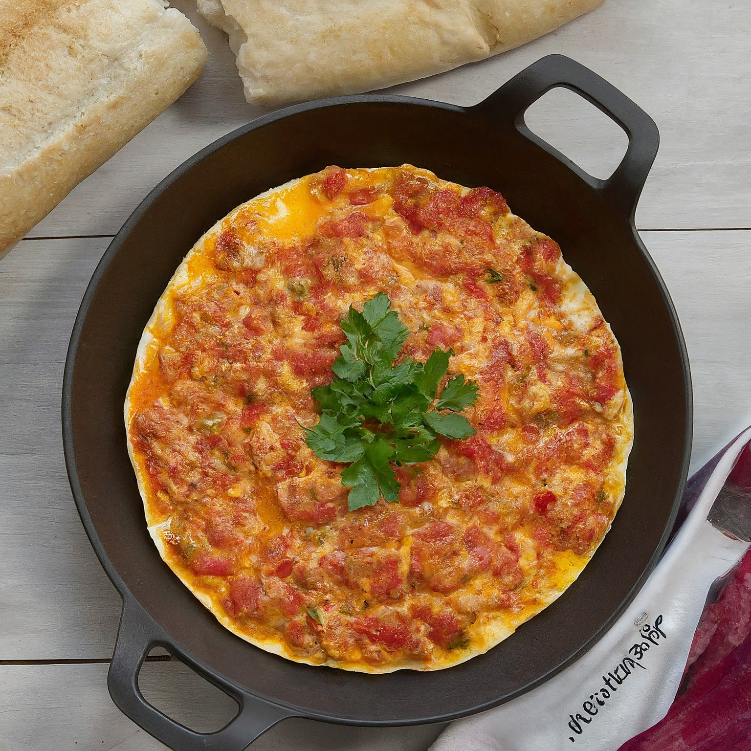 Tuerkisches-Ruehrei-–-Menemen Türkisches Rührei – Menemen