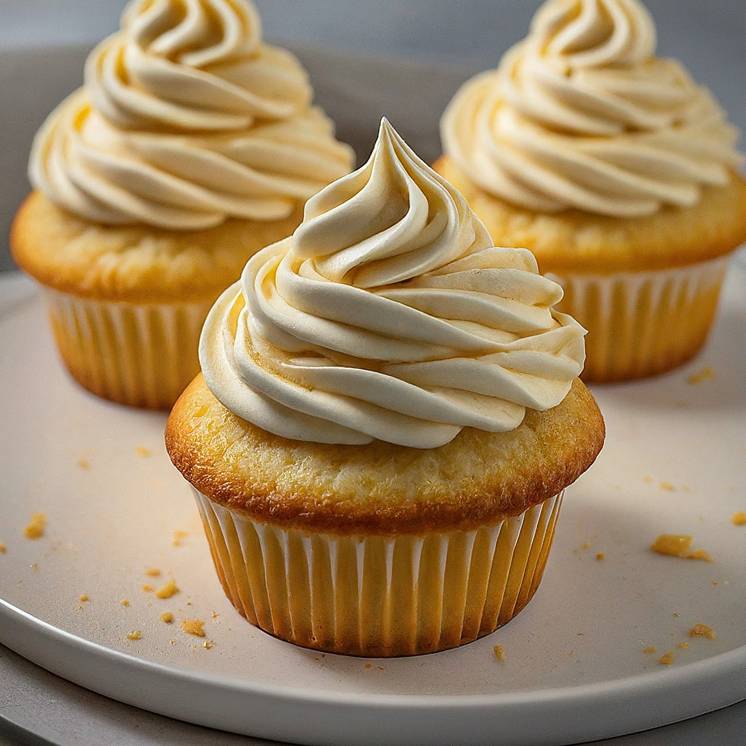 Vanille-Cupcakes-–-Vanille-Cupcakes-mit-Buttercreme Vanille Cupcakes – Vanille Cupcakes mit Buttercreme