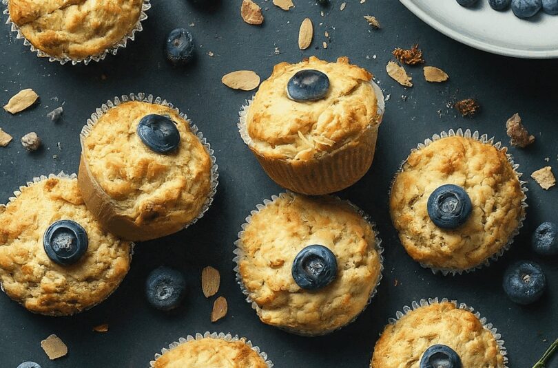 Vegane Blaubeermuffins