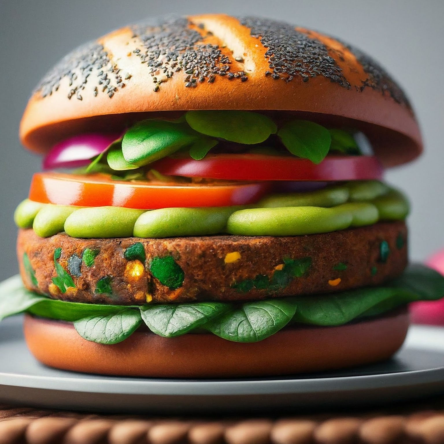 Vegane-Burger-Patties Vegane Burger Patties