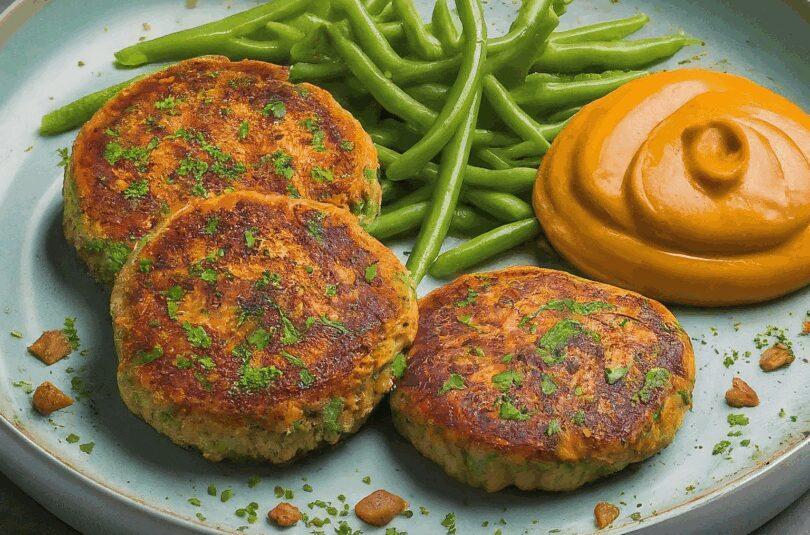 Vegetarische Frikadellen Haferflocken – Hafer Frikadellen