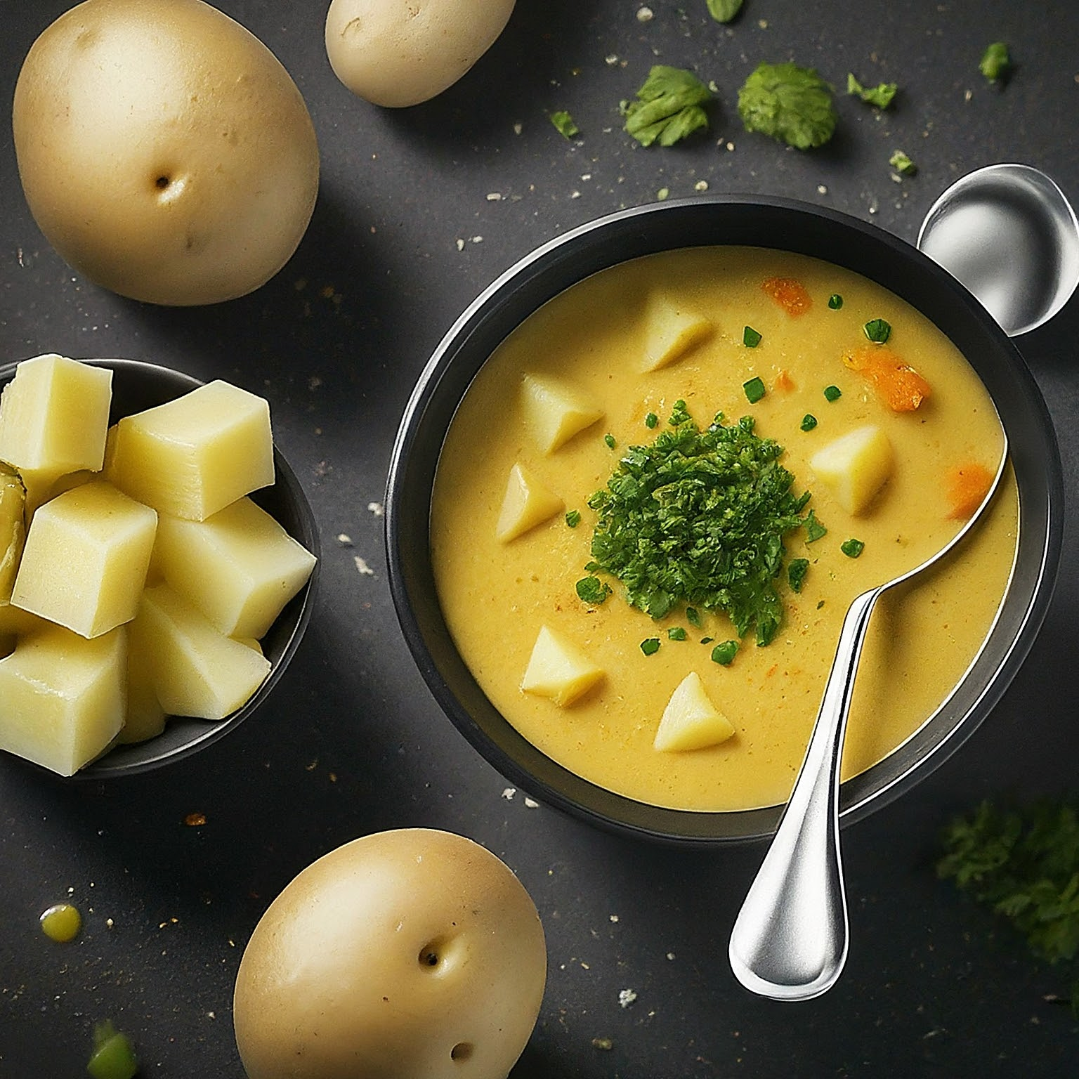 Warme-Gurkensuppe-mit-Kartoffeln-–-Kartoffel-Gurke-Suppe Warme Gurkensuppe mit Kartoffeln – Kartoffel-Gurke-Suppe