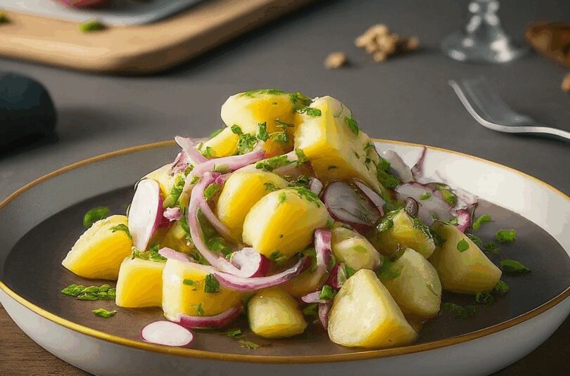 Warmer-Kartoffelsalat Warmer Kartoffelsalat