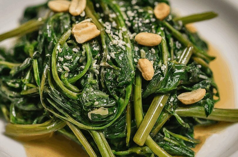 Wasserspinat-–-Morning-Glory-nach-chinesischer-Art Wasserspinat – Morning Glory nach chinesischer Art