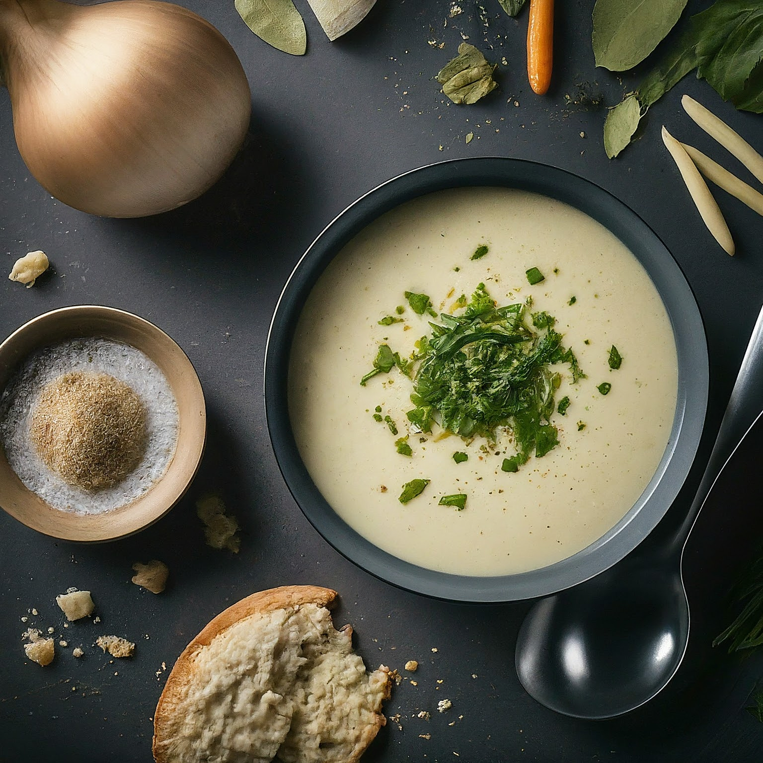 Weisse-Bohnensuppe-–-Cremig-und-Aromatisch Weiße Bohnensuppe – Cremig und Aromatisch