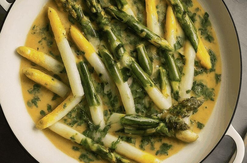 Weißer Spargel In Der Pfanne Rezept – Manfreds Gebratener Weisser Spargel