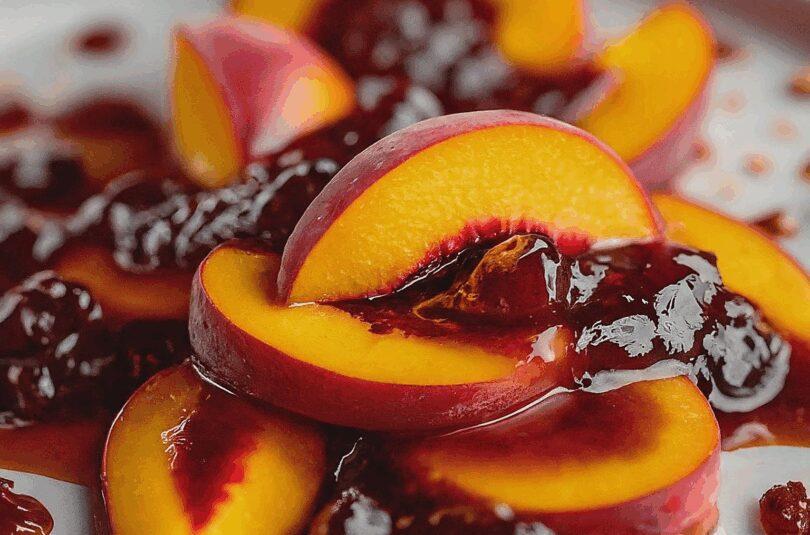 Weltbeste Pfirsichmarmelade (Nachtischmarmelade)