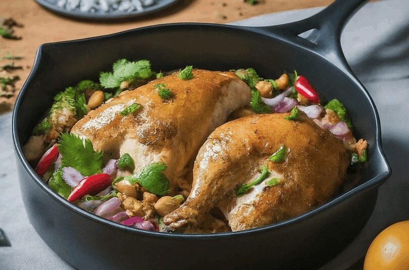 Wie lange braucht ein Hähnchenschenkel in der Heißluftfritteuse – Asiatische Hähnchenschenkel aus dem Airfryer