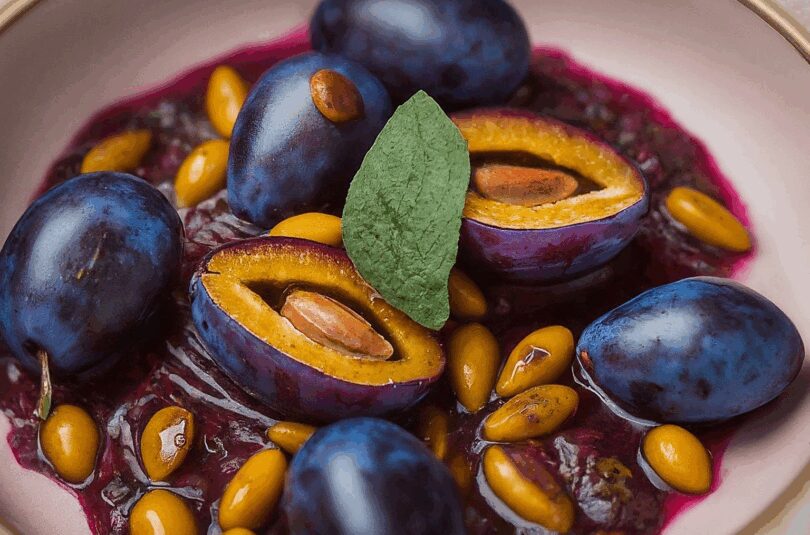 Wilde Pflaumen-Mirabellen-Marmelade