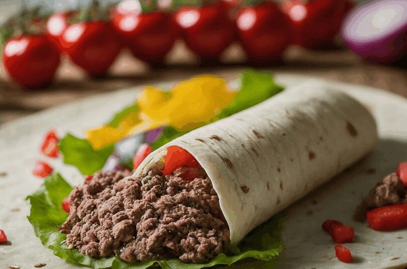 Wraps Hackfleisch – Füllung für Wraps mit Hackfleisch