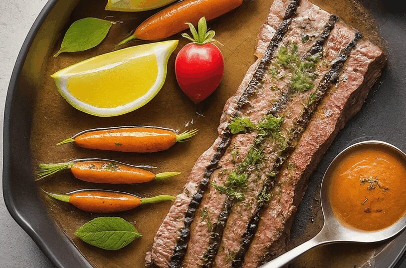 Würzig mariniertes Grillfleisch