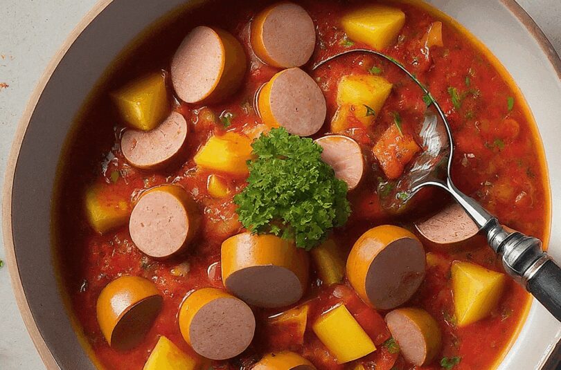 Wurstgulasch Omas Rezept – Kartoffel Wurst Gulasch Von Der Oma