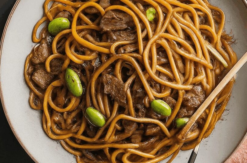 Yakisoba – Japanische Nudelpfanne