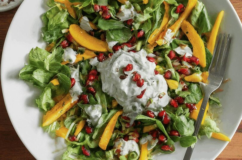 Yum Yum Salat mit Eisbergsalat