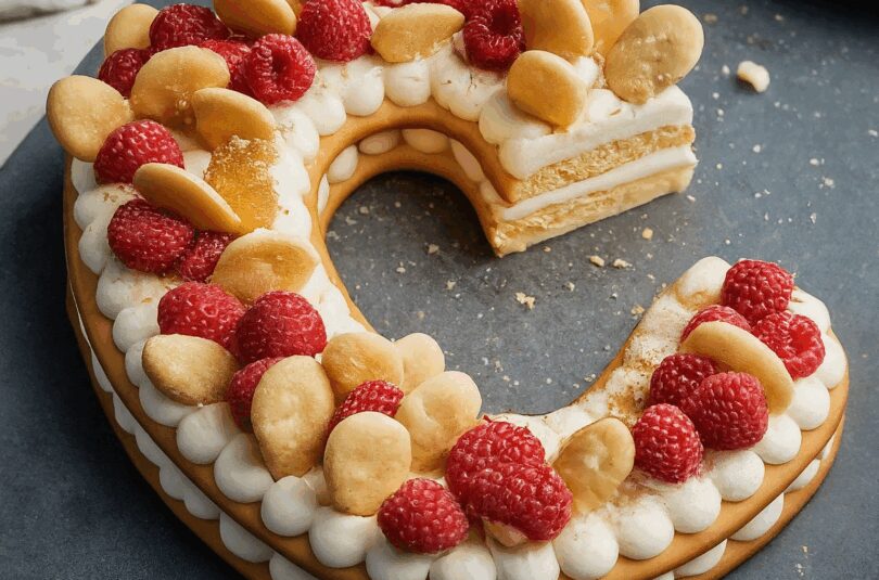 Zahlentorte Mit Biskuitboden – Number Cake Mit Biskuitboden Und Frischkäse Creme