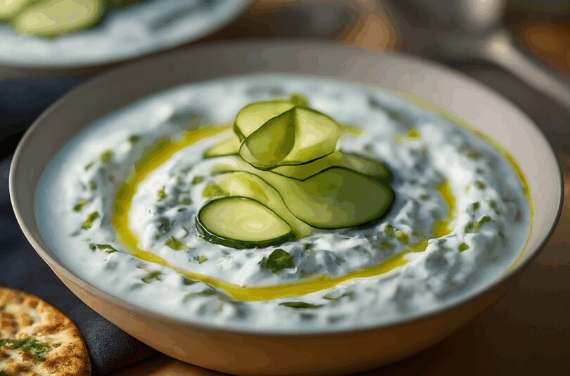 Zaziki-mit-Quark-–-Tsatsiki-Quark Zaziki mit Quark – Tsatsiki Quark