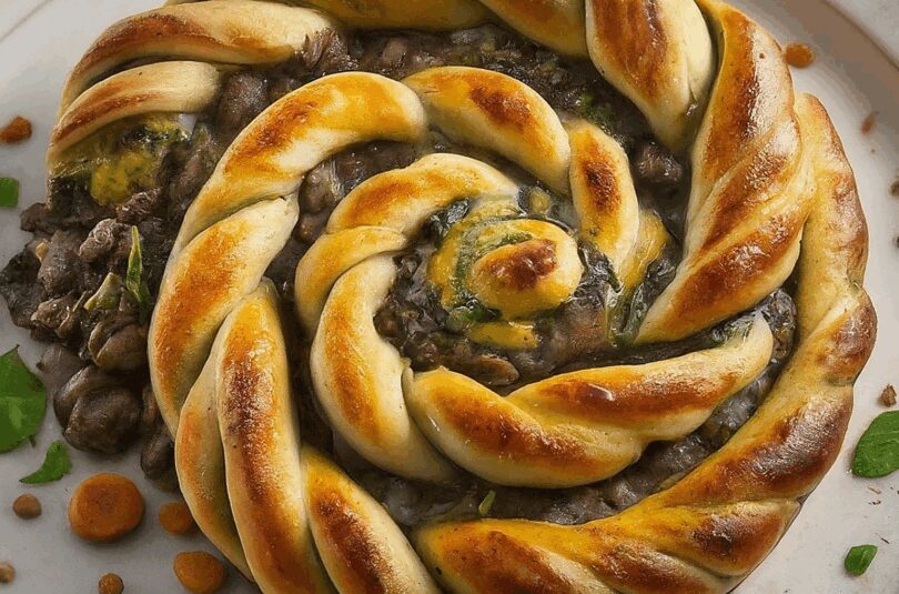 Zimtschnecken aus Blätterteig