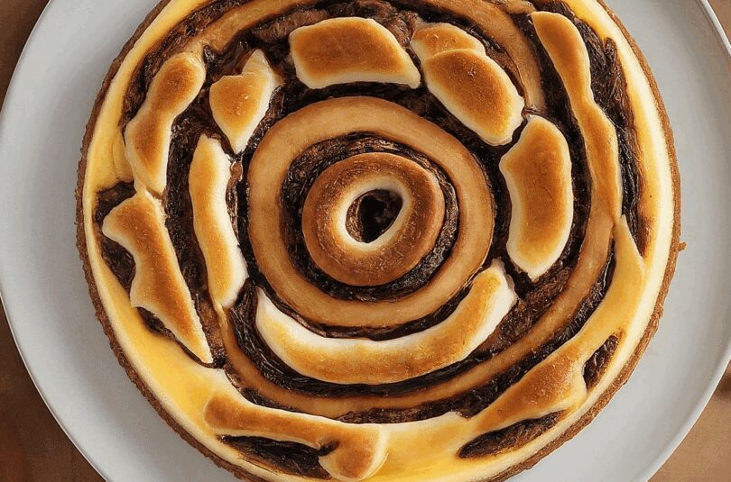 Zimtschnecken Käsekuchen – Cinnamon Roll Cheesecake