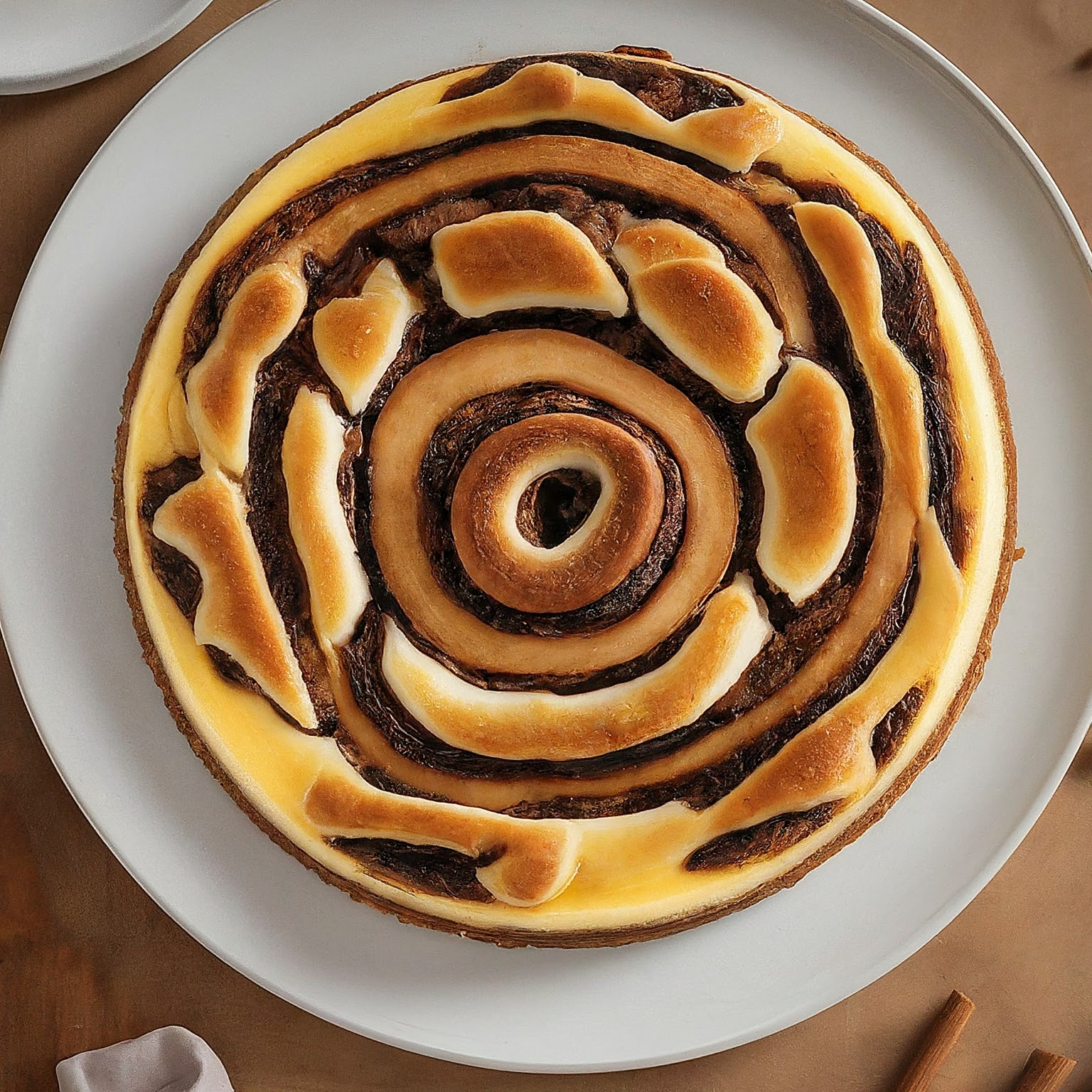Zimtschnecken-Kaesekuchen-–-Cinnamon-Roll-Cheesecake Zimtschnecken Käsekuchen – Cinnamon Roll Cheesecake