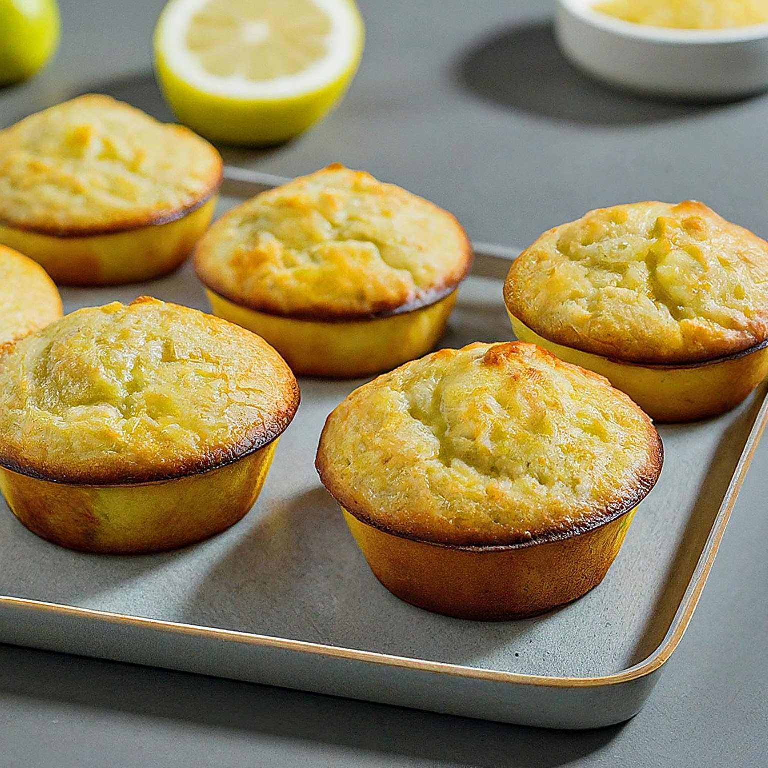 Zitronen-Muffins-Saftig-–-Lockere-Zitronenmuffins Zitronen Muffins Saftig – Lockere Zitronenmuffins