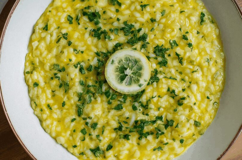 Zitronen Risotto – Zitronenrisotto