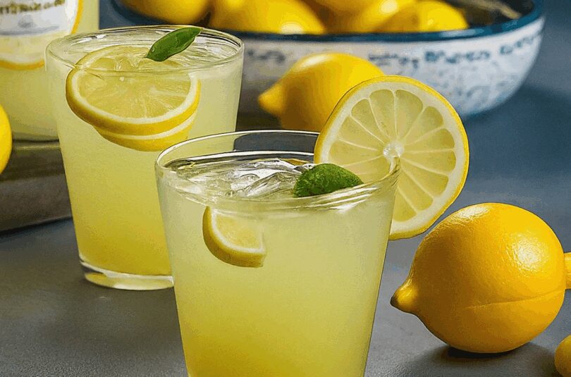 Zitronenlimonade Rezept – Amerikanische Zitronenlimonade