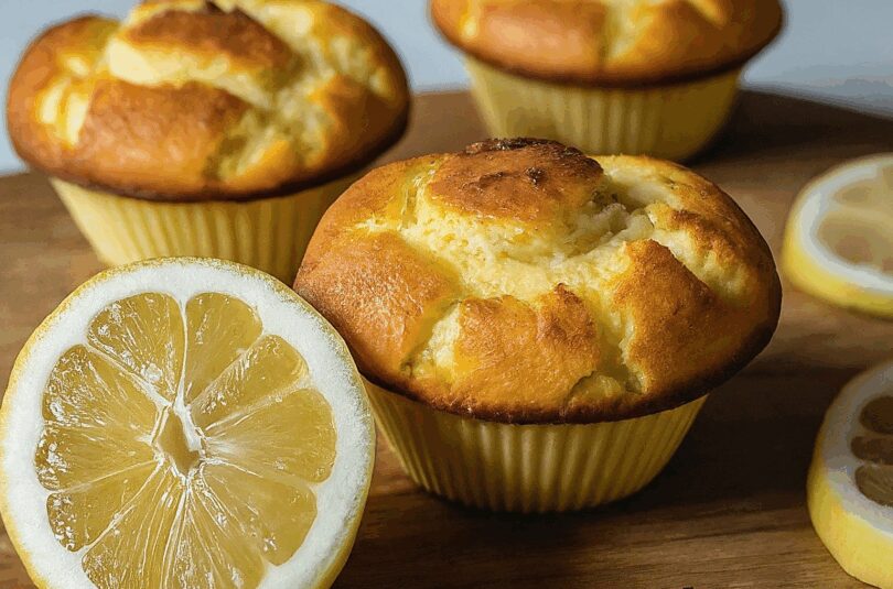 Zitronenmuffins Rezept – Lockere Zitronenmuffins