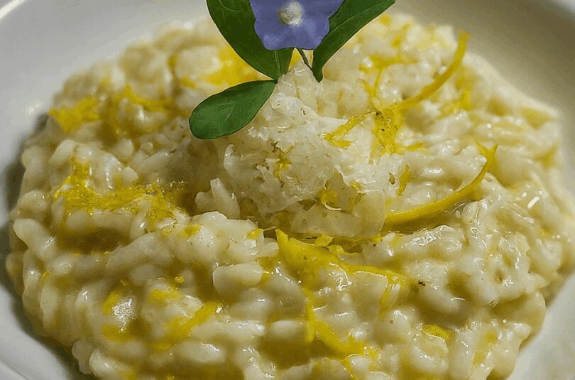 Zitronenrisotto – Cremiges Risotto mit sonniger Frische