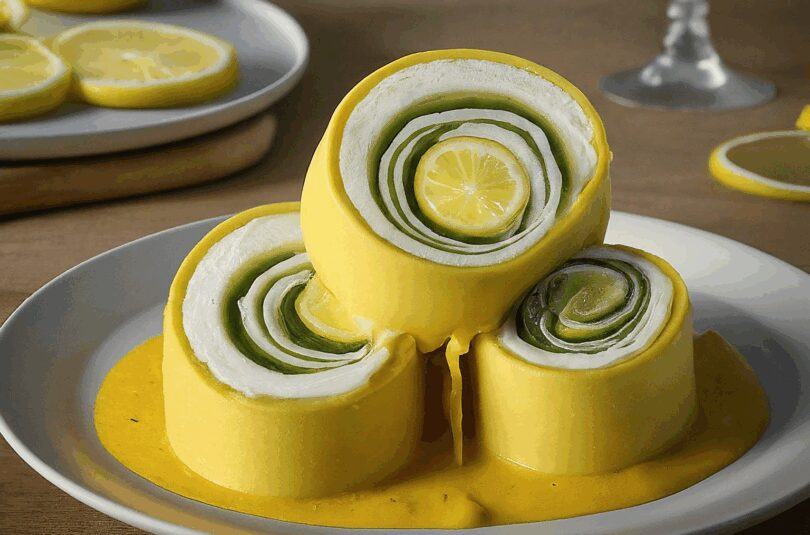 Zitronenrolle Rezept – Zitronenrolle
