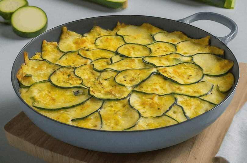 Zucchini Auflauf – cremig & leicht
