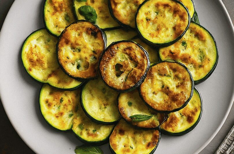 Zucchini In Der Heißluftfritteuse – Gemuesepfanne Aus Der Heissluftfritteuse