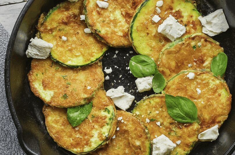 Zucchini In Heißluftfritteuse – Zucchini Feta Baellchen In Der Heissluftfritteuse