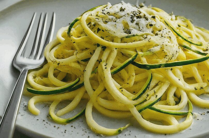 Zucchini Nudeln Aglio E Olio