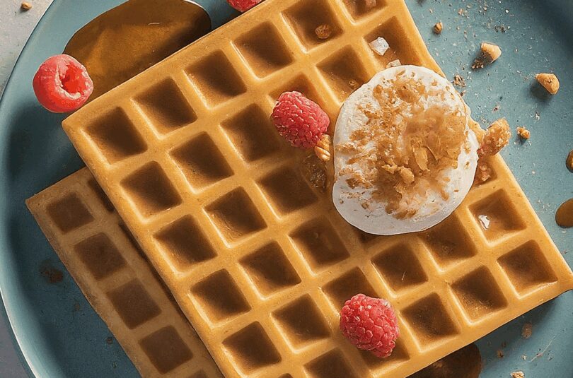 Zuckerfreie Waffeln