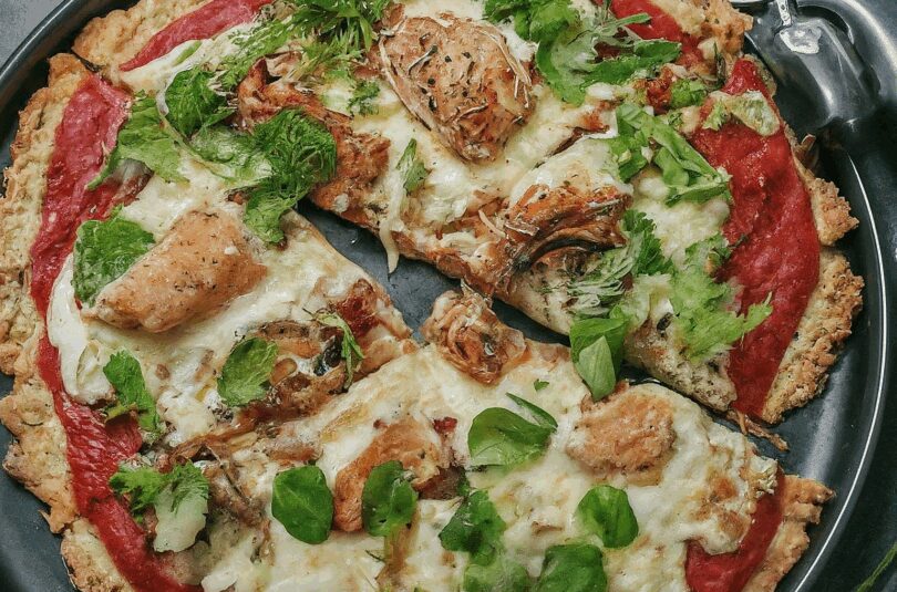 Airfryer Pizza – Low Carb Pizza Mit Thunfischboden Aus Dem Airfryer