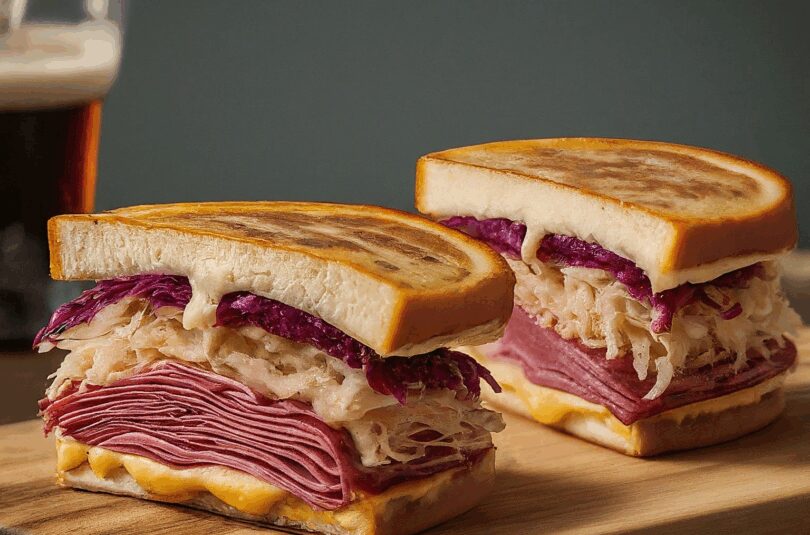 Amerikanisches Reuben Sandwich